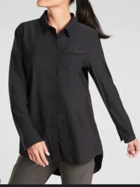 Athleta Urbanite Top Medium Black